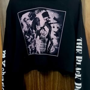 cropped my chemical romance hoodie